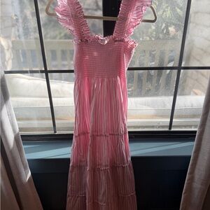 Hill House Ellie Nap dress Pink stripe